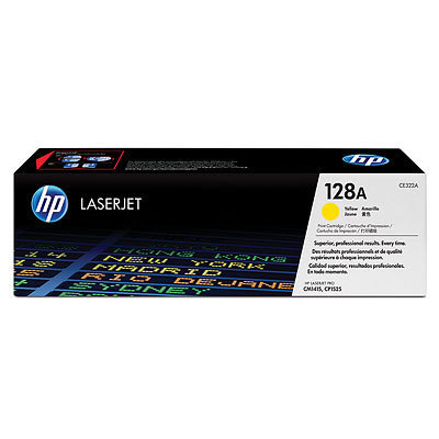 HP 128A Yellow LaserJet Toner Cartridge CE322A for 1415 1525