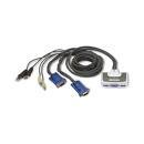 KVM-225 2-port USB-2.0 KVM Switch with Audio Support