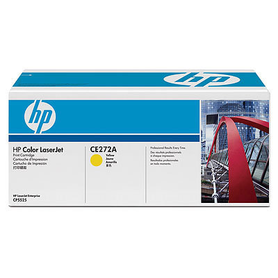 HP CE272A Yellow Print Cartridge for CP5525 Color LaserJet