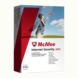 McAfee Internet Security 2011 - 3 Users