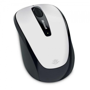 Microsoft Wireless Notebook Mobile Mouse 3500 - White