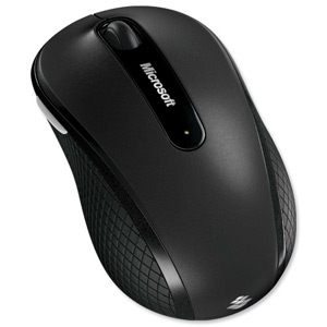 Microsoft Wireless Mobile Mouse 4000 - Black (BlueTrack Tech)