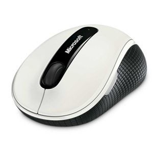 Microsoft Wireless Mobile Mouse 4000 - White (BlueTrack Tech)
