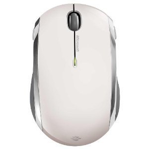 Microsoft Wireless Notebook Bluetrack Mobile Mouse 6000 - White