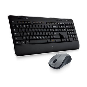 Logitech Wireless Combo MK520 With Keyboard and Laser Mouse English Only