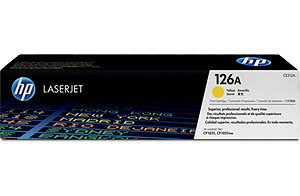 HP Color LaserJet 126A Yellow LaserJet Toner Cartridge CE312A