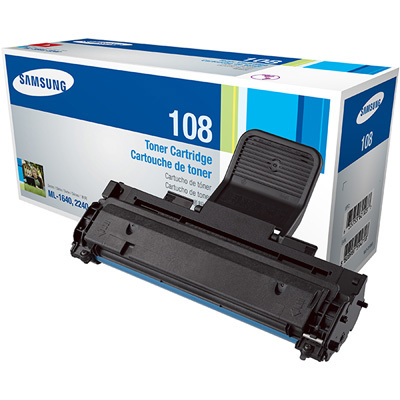 SAMSUNG MLT-D108S toner cartridge for ML-2240; 1,500 page yield