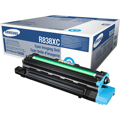 Samsung cyan imaging unit for CLX-8380ND; 30,000 page yield