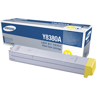Samsung yellow toner for CLX-8380ND; 15,000 page yield