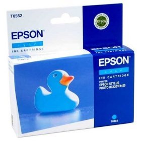 Epson Inkjet Cartridges T0552 Cyan