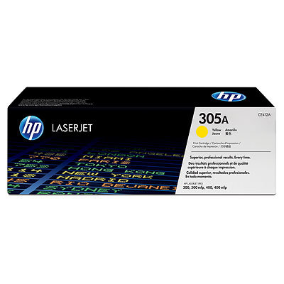 HP 305A Yellow L Jet Toner Cartridge CE412A for 475 M351 M375 M451 series