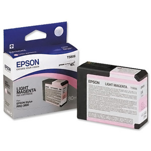 T5806 Light Magenta Ink Cartridge - C13T580600 3800 3880