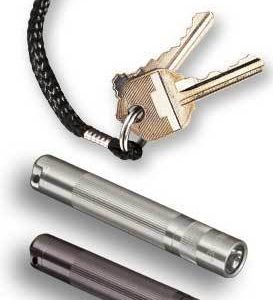 MAGLITE SOLITAIRE LED KEYCHAIN FLASHLIGHT SJ3A016 & AAA BATTERY