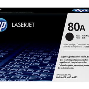 HP 80A Black LaserJet Toner Cartridge for M425dn M425dw M401dne M401a M401d M401dn M401dw