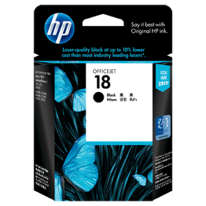 HP 18 Black Officejet Ink Cartridge C4936A