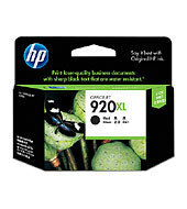 HP 920XL Black Officejet Ink Cartridge (CD975A)