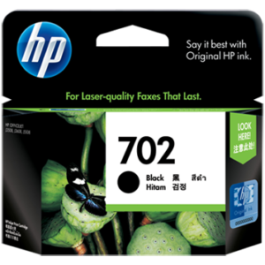 HP 702 Black Inkjet Print Cartridge CC660AA