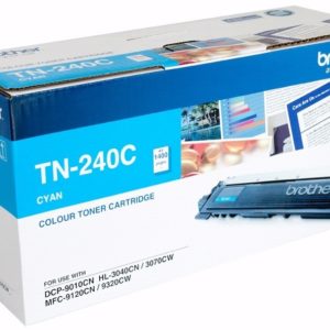 BROTHER TN 240 CYAN TONER CARTRIDGE