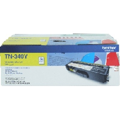 BROTHER TN 340 YELLOW TONER CARTRIDGE
