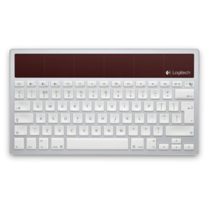 LOGITECH KEYBOARD WIRELESS K760 SOLAR FOR MAC- WHITE