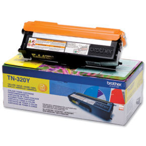 HL-4140CN Standard Yield Yellow Toner (1,500 pages*)