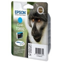 Stylus S21 T0892 Cyan Ink Cartridge (3.5ml)