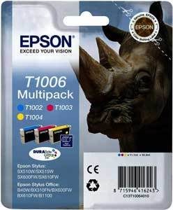 Stylus Office B40W T1006 CMY Ink Cartridge Multipack (3x 11.1ml)