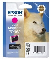 Stylus Photo R2880 T0963 Vivid Magenta Ink Cartridge (11.4ml)