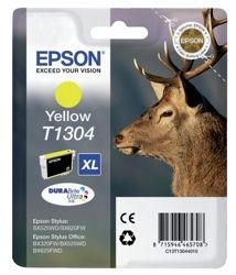 Stylus Office B42WD T1304 High Capacity Yellow Ink Cartridge (10.1ml)
