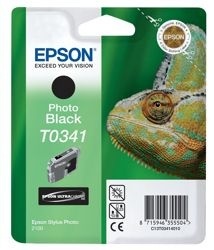 Stylus Photo 2100 T0341 Black Ink Cartridge (17ml)