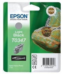 Stylus Photo 2100 T0347 Light Black Ink Cartridge (17ml)