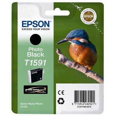 Stylus Photo R2000 T1591 Photo Black Ink Cartridge (17ml)