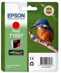 Stylus Photo R2000 T1597 Red Ink Cartridge (17ml)
