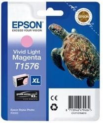 Stylus Photo R3000 T1576 Vivid Light Magenta Cartridge