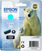 Expresssion Premium XP-510 T2612 Standard Yield 26 Cyan Ink Cartridge (4.5ml)
