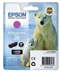 Expresssion Premium XP-510 T2613 Standard Yield 26 Magenta Ink Cartridge (4.5ml)