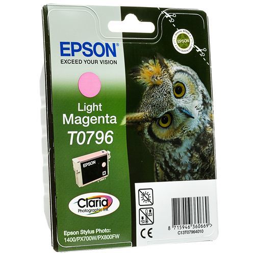 Stylus Photo PX830FWD T0796 Light Magenta Ink Cartridge (11ml)