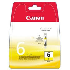 BubbleJet i965 BCI-6Y Yellow Ink Cartridge (210 pages*)