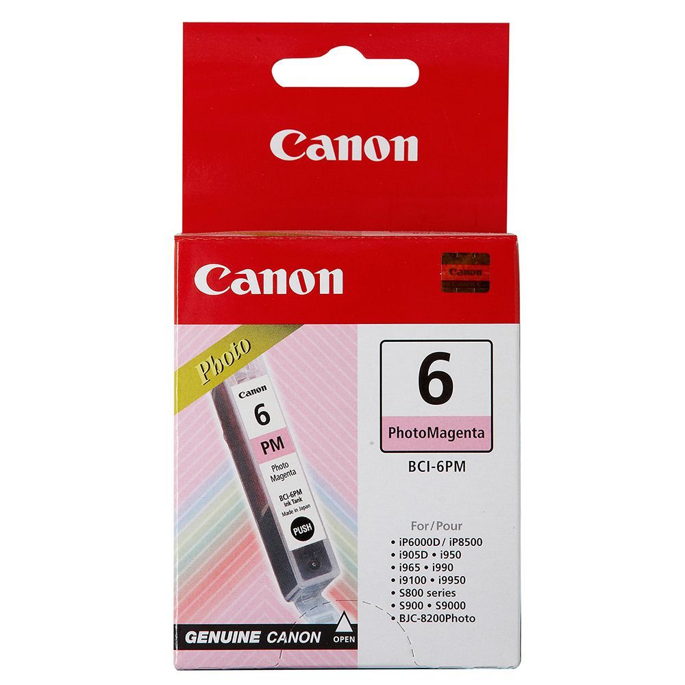BubbleJet i965 BCI-6PM Photo Magenta Ink Cartridge (210 pages*)