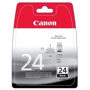 Canon PIXMA iP1000 iP1500 BCI-24BK Black Ink Cartridge (150 pages*)