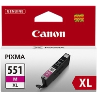 PIXMA iX6850 CLI-551M XL High Yield Magenta Ink Cartridge (680 pages*)
