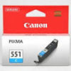 PIXMA iX6850 CLI-551C Cyan Ink Cartridge (332 pages*)