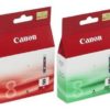 PIXMA Pro9000 Mark II CLI-8 Red & Green Ink Cartridges (13ml each)