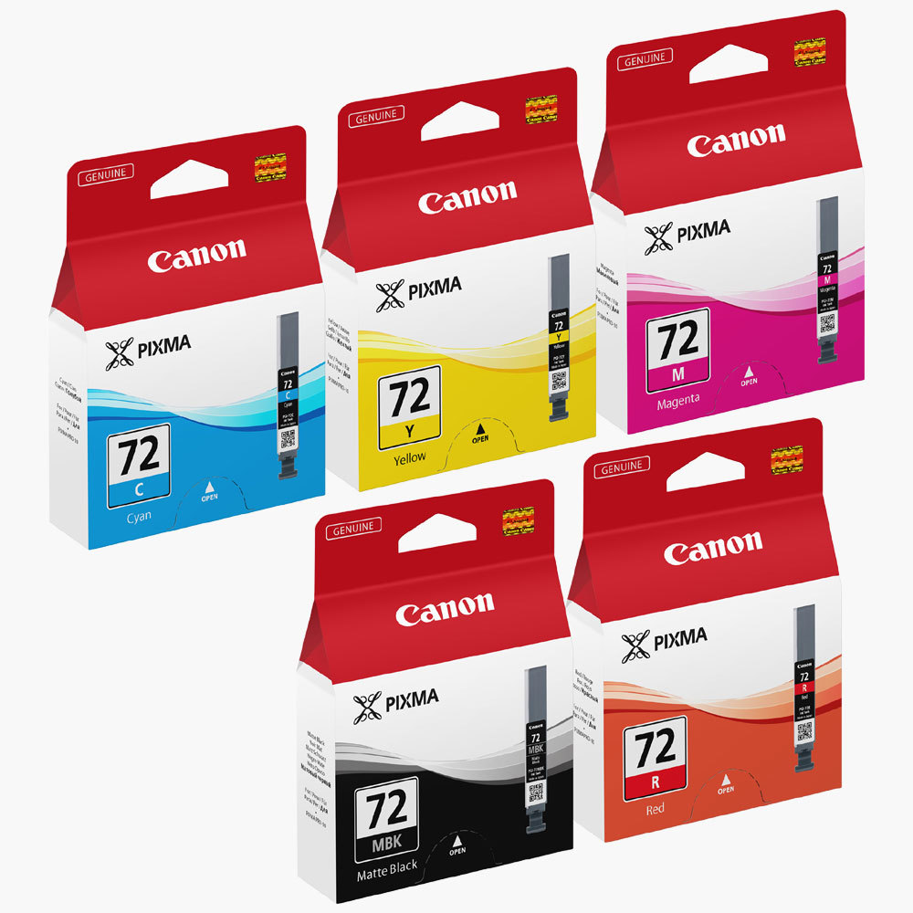 PIXMA Pro 10 MBK/C/M/Y/R Ink Cartridge MultiPack