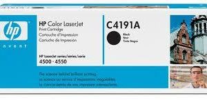 Colour LaserJet 4500 4550 Black Toner Cartridge (9,000 pages*)