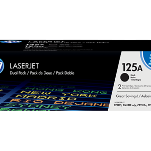 LaserJet CP1215 Black Toner Cartridge Twin Pack (2x 2,200 pages*)