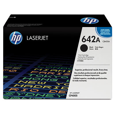 Colour LaserJet CP4005 CB400A Black Print Cartridge with ColorSphere Toner