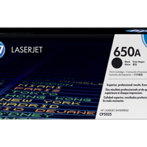 LaserJet Enterprise M750 No.650A Black Toner Cartridge (13,500 pages*)