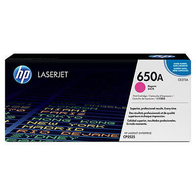 LaserJet Enterprise M750 No.650A Magenta Toner Cartridge (15,000 pages*)