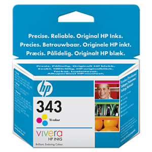 Deskjet 5740 No.343 Tri colour Ink Cartridge (7ml - 260 pages*)